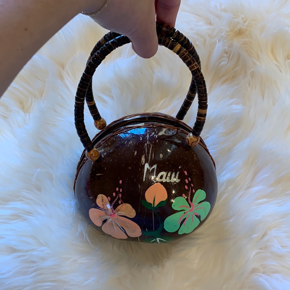 ♥️SOLD♥️Hawaiian Coconut shell bag - Picture 1 of 5
